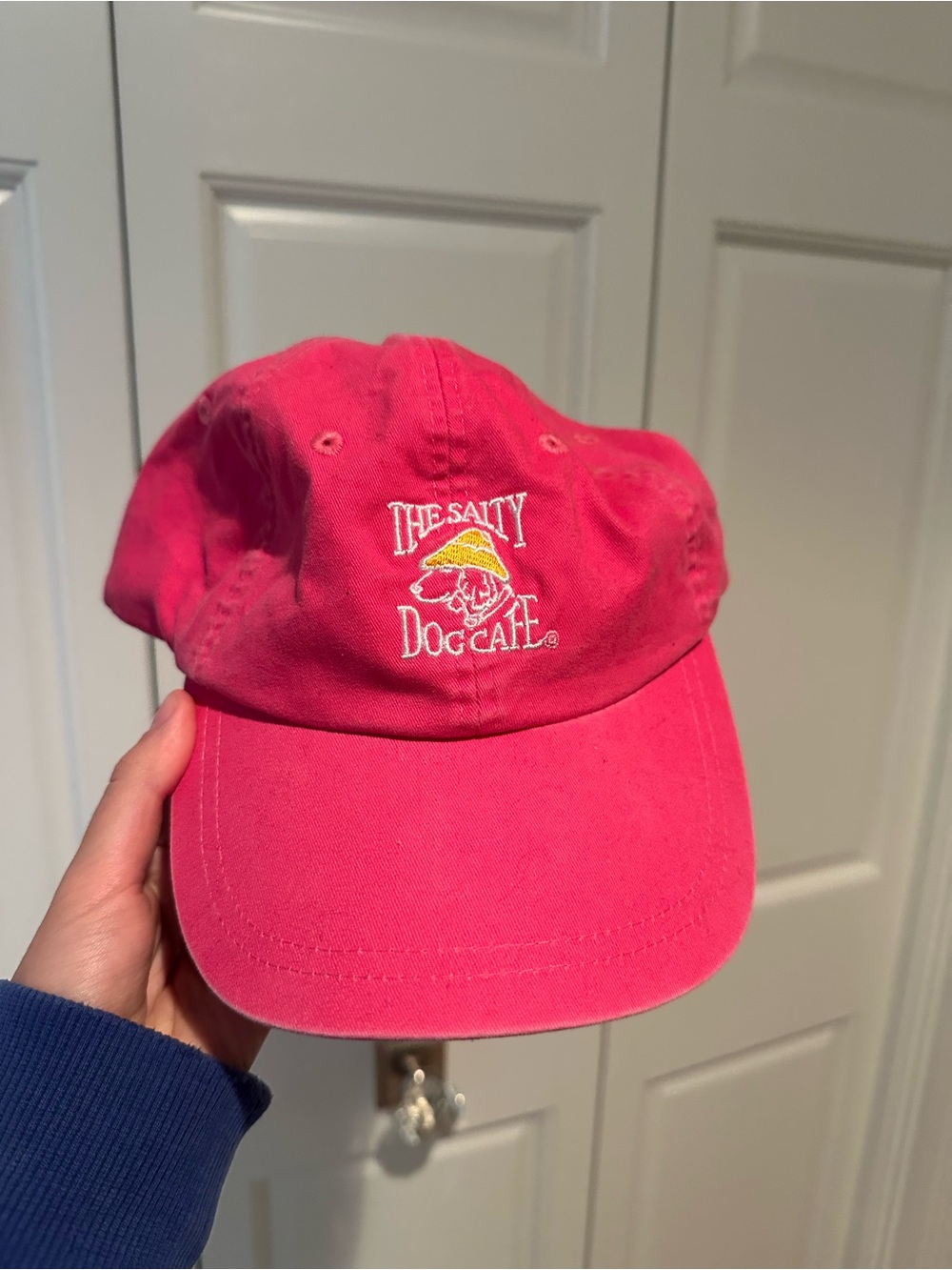 The Salty Dog Cafe Pink Baseball Cap